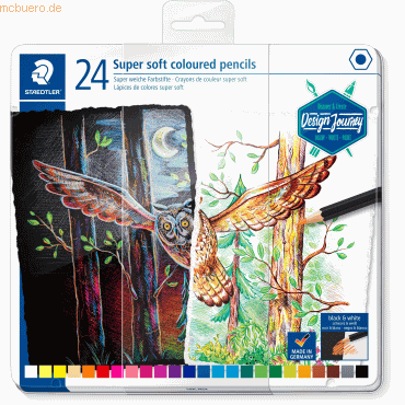5 x Staedtler Farbstift 149C super soft 2,9mm VE=12 Farben 5 x Staedtler Farbstift 149C super soft 2,9mm VE=12 Farben von Staedtler
