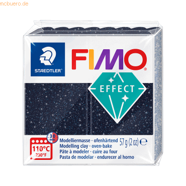 6 x Staedtler Modelliermasse Fimo effect 57g galaxy blau 6 x Staedtler Modelliermasse Fimo effect 57g galaxy blau von Staedtler