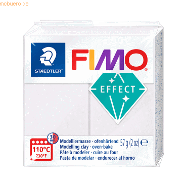 6 x Staedtler Modelliermasse Fimo effect 57g galaxy weiß 6 x Staedtler Modelliermasse Fimo effect 57g galaxy weiß von Staedtler