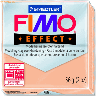 6 x Staedtler Modelliermasse Fimo effect Kunststoff 56 g peach Normalb 6 x Staedtler Modelliermasse Fimo effect Kunststoff 56 g peach Normalb von Staedtler