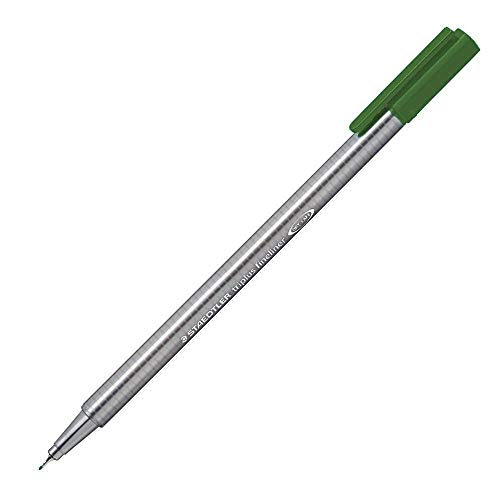 Feinliner Triplus grüne Erde von Staedtler