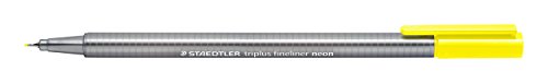 Fineliner Triplus neon-gelb von Staedtler