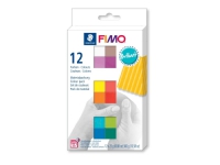 Modellervoks FIMO®-weich Staedtler® ass. farver - (12 stk.) von Staedtler