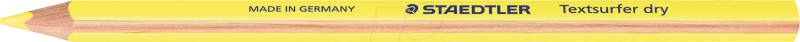 STAEDTLER 128641 - Trockentextmarker, 9 mm, neongelb von Staedtler