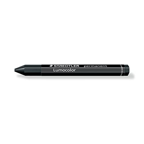 STAEDTLER 236 Lumocolor Omnigraph Universalkreide dokumentenecht wischfest 12 Stück schwarz von Staedtler