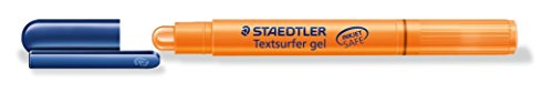 STAEDTLER 264-4 Textsurfer gel Trockentextmarker, 10 Stück im Kartonetui, orange von Staedtler