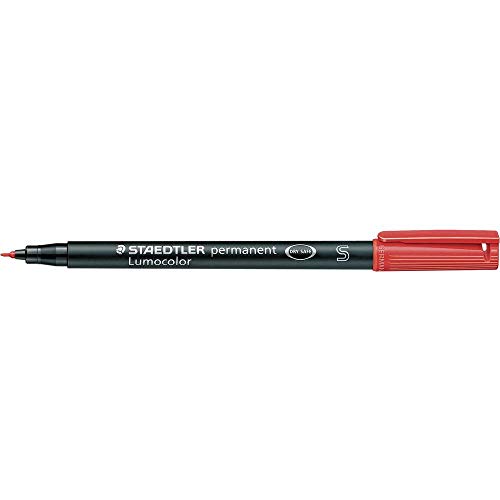 STAEDTLER 313-2 Feinschreiber Universalstift Lumocolor permanent, S, rot, 1 Stück STAEDTLER 313-2 Feinschreiber Universalstift Lumocolor permanent, S, rot, 1 Stück von STAEDTLER