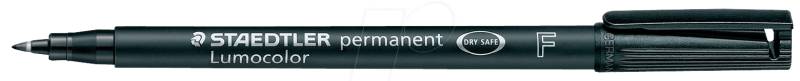 STAEDTLER 318SW - Permanent-Universalstift F, 0,6 mm, schwarz von Staedtler