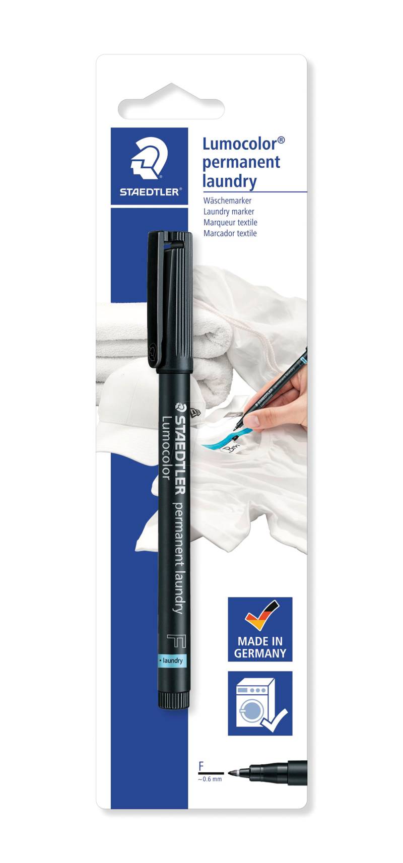 STAEDTLER 319LM9 - Wäschemarker, 0,6 mm, schwarz von Staedtler