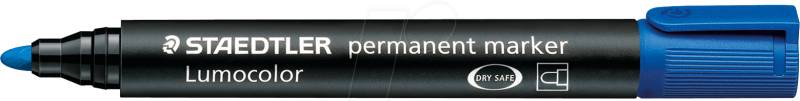 STAEDTLER 352BL - Permanent Marker, 2 mm, blau von Staedtler