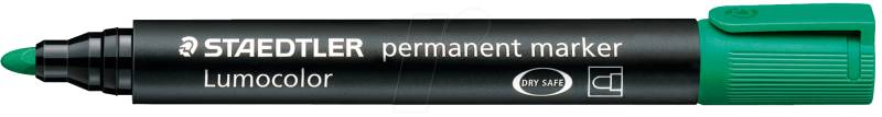STAEDTLER 352GN - Permanent Marker, 2 mm, grün von Staedtler
