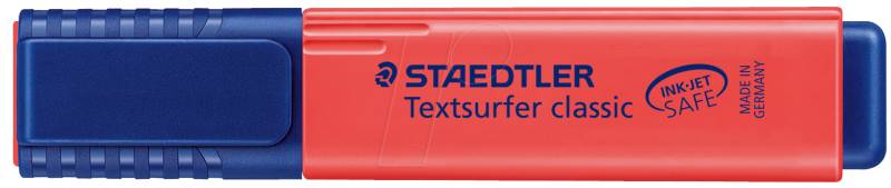 STAEDTLER 364-2 - Textmarker, Keilspitze, rot von Staedtler