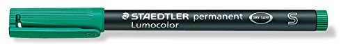 STAEDTLER 733457 Filzstift Retro Perm extrafeine Spitze, grün von Staedtler