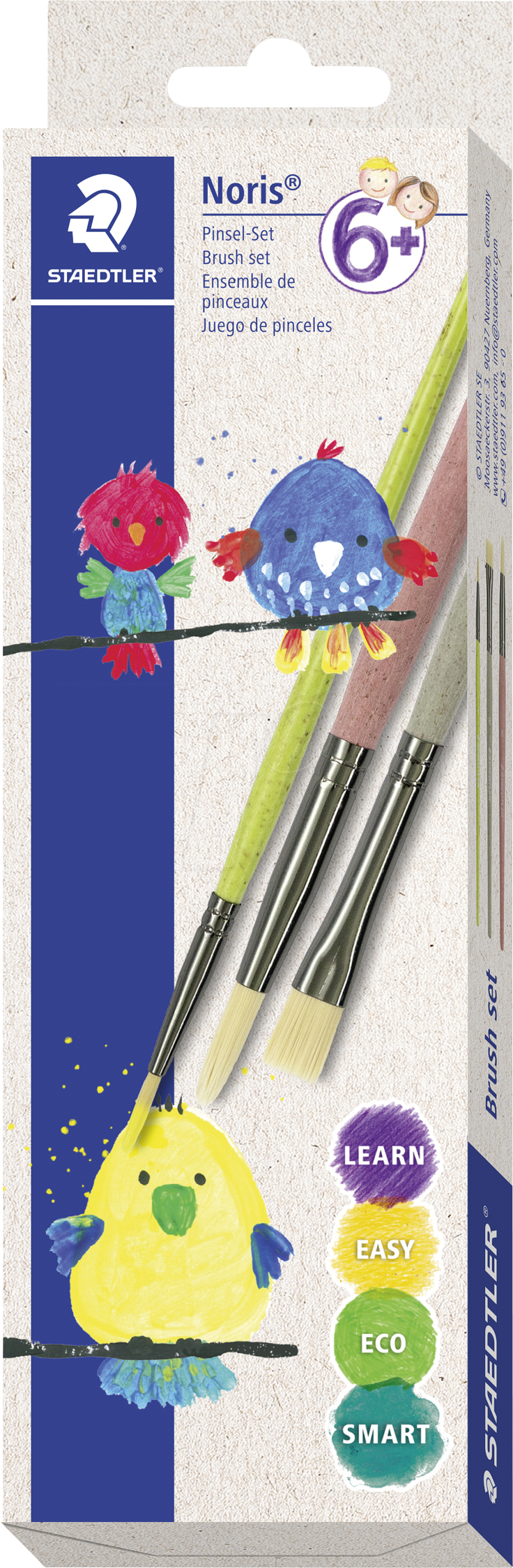 STAEDTLER 989RS - Pinsel-Set, 3 Stück STAEDTLER 989RS - Pinsel-Set, 3 Stück von Staedtler