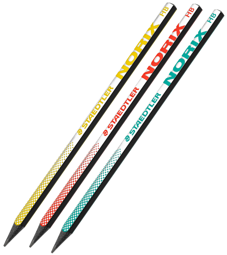 STAEDTLER Bleistift NORIX, Härtegrad: HB, 3er Blister STAEDTLER Bleistift NORIX, Härtegrad: HB, 3er Blister von Staedtler