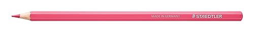 STAEDTLER Buntstifte Design Journey, rosa, hoch pigmentiert, weiche Mine, Holz aus PEFC-zertifizierten Wäldern, klassische Sechskantform, 6 Farbstifte in Faltschachtel, 146C-25 von Staedtler