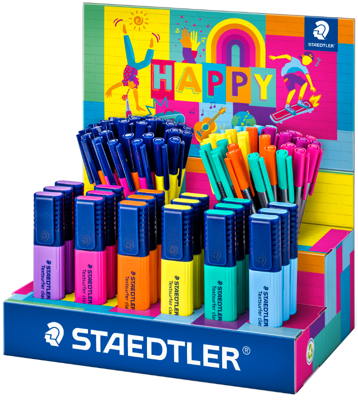 STAEDTLER Display Serie HAPPY, 78er Display von Staedtler