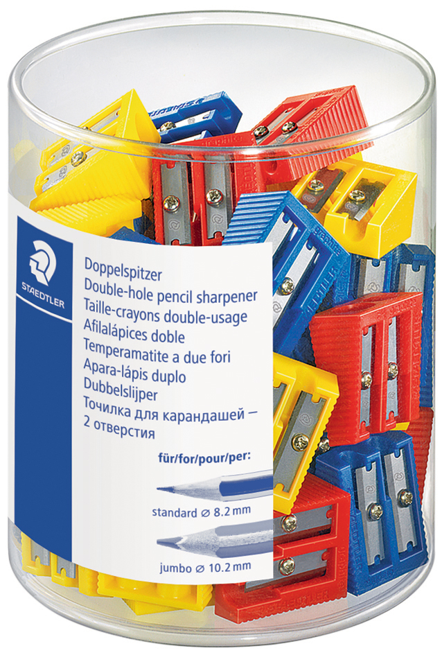 STAEDTLER Doppel-Spitzer, aus Kunststoff, 50er Dose von Staedtler
