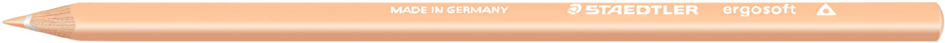 STAEDTLER Dreikant-Buntstift ergosoft, dreieckig, orange von Staedtler