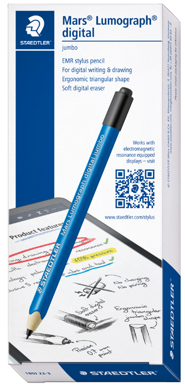 STAEDTLER Eingabestift Mars Lumograph jumbo digital von Staedtler