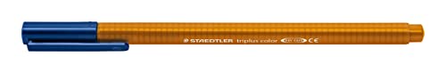 STAEDTLER Filzstifte triplus color, hellbraun, dreikant, stabile, eindrucksichere Spitze, Linienbreite ca. 1 mm, kindgerecht, Made in Germany, 10 hellbraune fibre-tip pens im Kartonetui, 323-7 von Staedtler