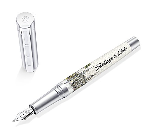 STAEDTLER Initium Corium Füllhalter Urbes Chile B, Made in Germany, mit edler Geschenkverpackung, 9PU128B von Staedtler