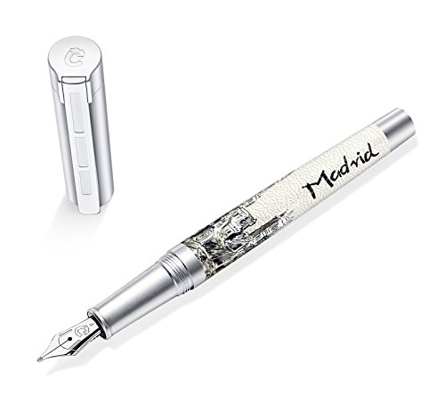 STAEDTLER Initium Corium Füllhalter Urbes Madrid F, Made in Germany, mit edler Geschenkverpackung, 9PU106F von Staedtler