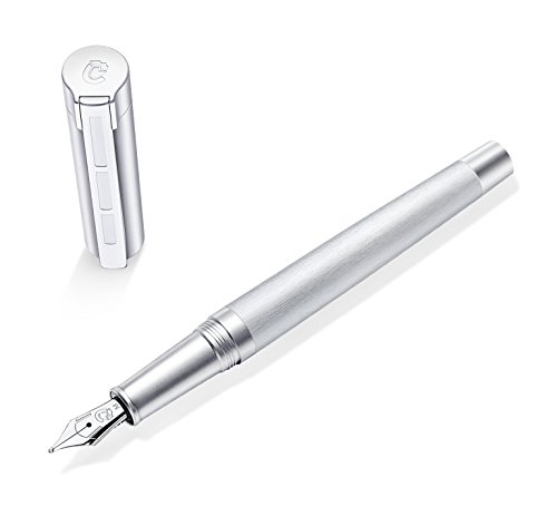 STAEDTLER Initium Metallum Füllhalter, Aluminium, B, Made in Germany, mit edler Geschenkverpackung, 9PMM140B von Staedtler