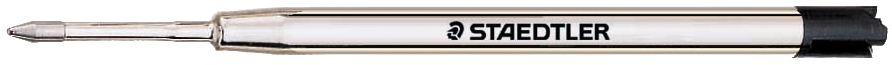 STAEDTLER Kugelschreiber-Großraummine 458, M, schwarz von Staedtler