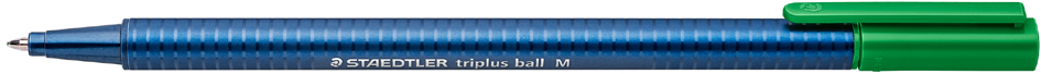 STAEDTLER Kugelschreiber triplus ball 437 M, grün von Staedtler