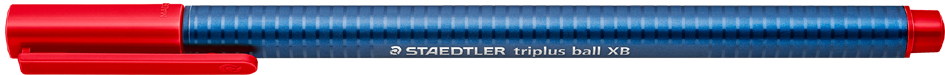 STAEDTLER Kugelschreiber triplus ball 437 XB, rot von Staedtler