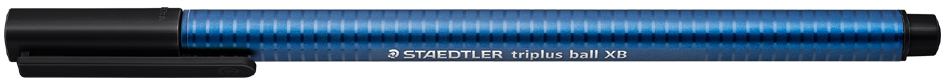 STAEDTLER Kugelschreiber triplus ball 437 XB, schwarz von Staedtler