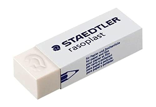 STAEDTLER Kunststoff-Radierer rasoplast B30, weiß VE=6 von Staedtler