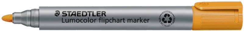 STAEDTLER Lumocolor Flipchart-Marker 356, orange von Staedtler