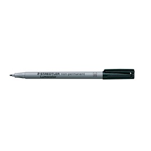 STAEDTLER Lumocolor Folienstift schwarz 1,0 mm non-permanent von Staedtler