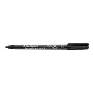 STAEDTLER Lumocolor Folienstift schwarz 1,0 mm permanent von Staedtler