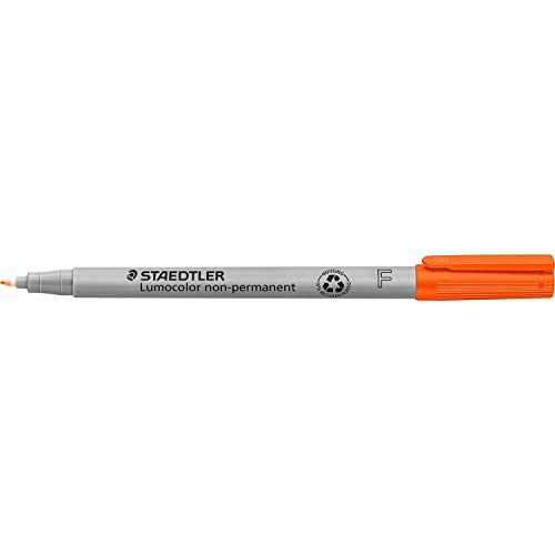 STAEDTLER Lumocolor NonPermanent-Marker 316F, orange VE=1 von Staedtler