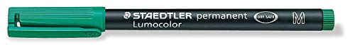 STAEDTLER Lumocolor Permanent-Marker 317M, gr n von Staedtler