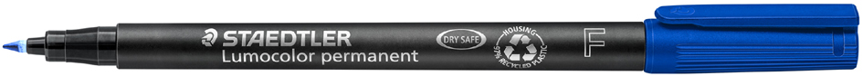 STAEDTLER Lumocolor Permanent-Marker 318F, blau STAEDTLER Lumocolor Permanent-Marker 318F, blau von Staedtler