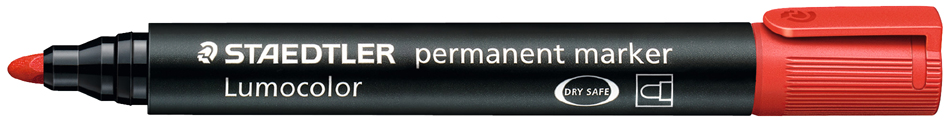 STAEDTLER Lumocolor Permanent-Marker 352, rot STAEDTLER Lumocolor Permanent-Marker 352, rot von Staedtler