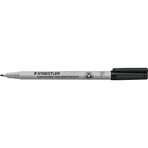 STAEDTLER MARS Folienstift Lumocolor F nonpermanent schwarz von Staedtler