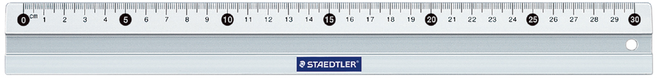 STAEDTLER Metall-Lineal, aus Aluminium, 150 mm von Staedtler