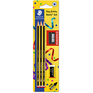 STAEDTLER Noris® 120 Bleistifte HB schwarz/gelb, 1 Set von Staedtler