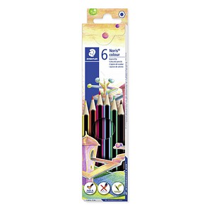 STAEDTLER Noris® colour 185 Buntstifte farbsortiert, 6 St. von Staedtler