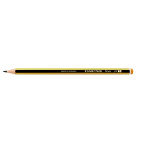STAEDTLER Noris 120 Bleistift 2B schwarz/gelb, 1 St. von Staedtler