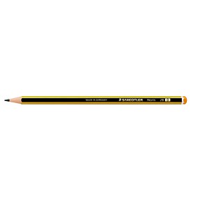 STAEDTLER Noris 120 Bleistift 2B schwarz/gelb, 1 St. von Staedtler
