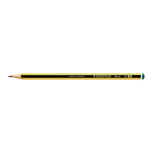 STAEDTLER Noris 120 Bleistift 2H schwarz/gelb, 1 St. STAEDTLER Noris 120 Bleistift 2H schwarz/gelb, 1 St. von Staedtler