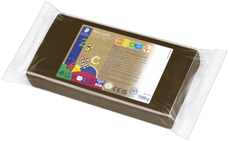 STAEDTLER Plastilin-Knete Noris, braun von Staedtler