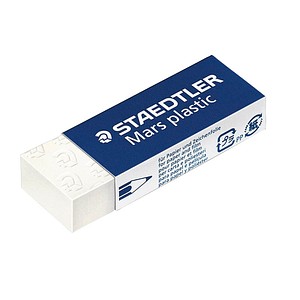 STAEDTLER Radiergummi Mars plastic weiß STAEDTLER Radiergummi Mars plastic weiß von Staedtler