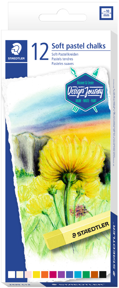 STAEDTLER Soft-Pastellkreide Design Journey, 12er Kartonetui STAEDTLER Soft-Pastellkreide Design Journey, 12er Kartonetui von Staedtler